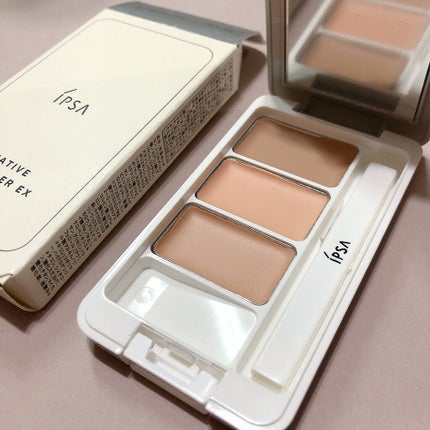 クリエイティブコンシーラーe/IPSA/パレットコンシーラーを使ったクチコミ(4枚目)