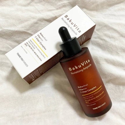 バクビタリバイタライジングアンプル/THANK YOU FARMER/美容液を使ったクチコミ(1枚目)