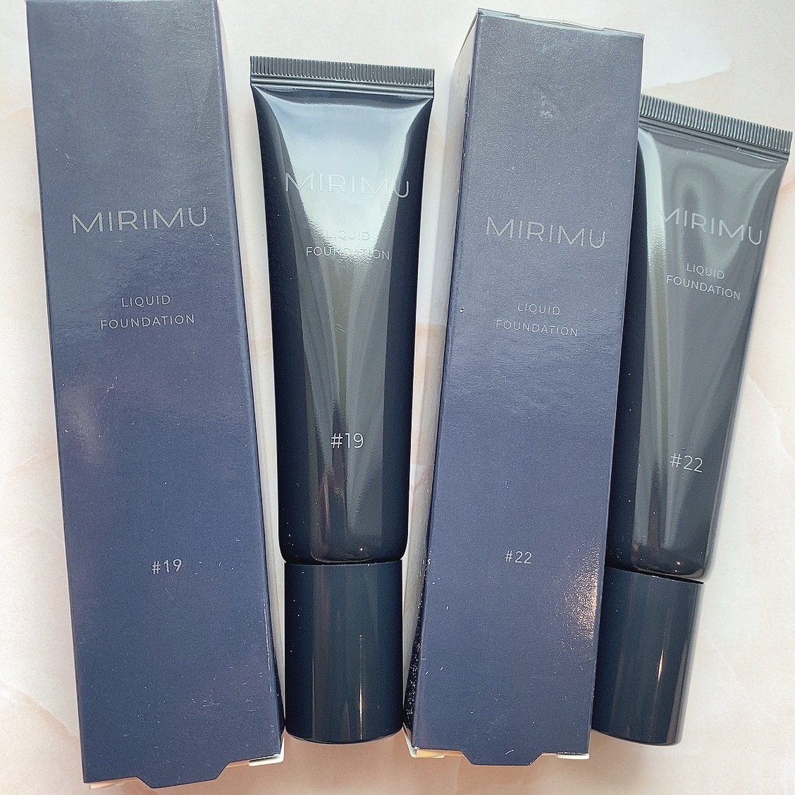 リキッドファンデーション #19/MIRIMU/リキッドファンデーションを使ったクチコミ（1枚目）