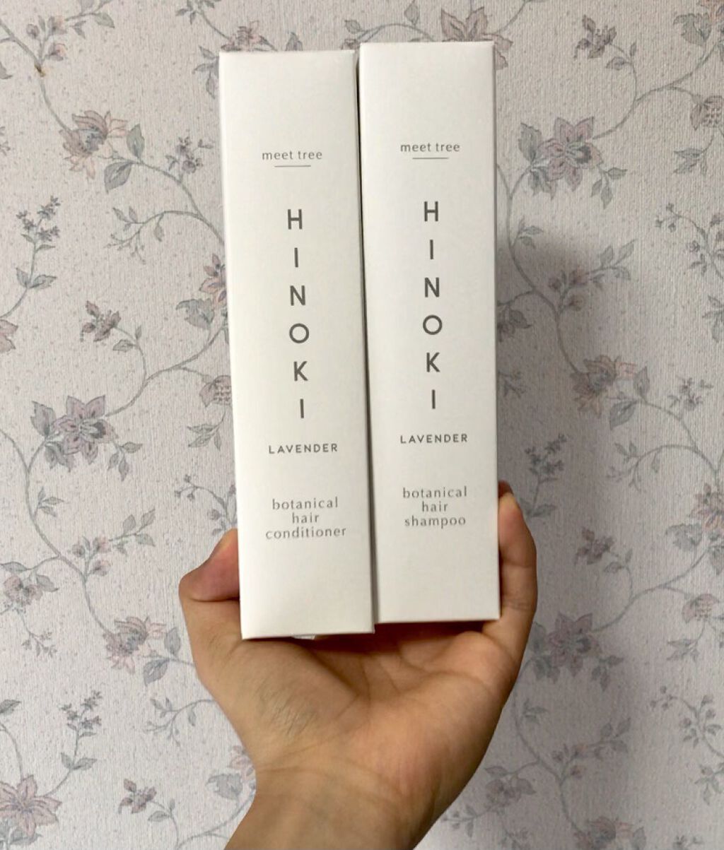 HINOKI×LAVENDERシャンプー・コンディショナー/meet tree/市販シャンプーを使ったクチコミ（2枚目）
