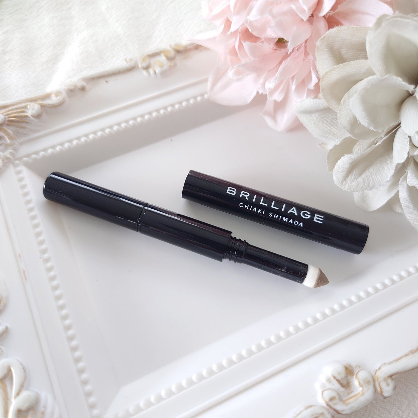 ロングステイ アイブロウパウダー&ペンシル/ブリリアージュ/アイブロウペンシルを使ったクチコミ(4枚目)