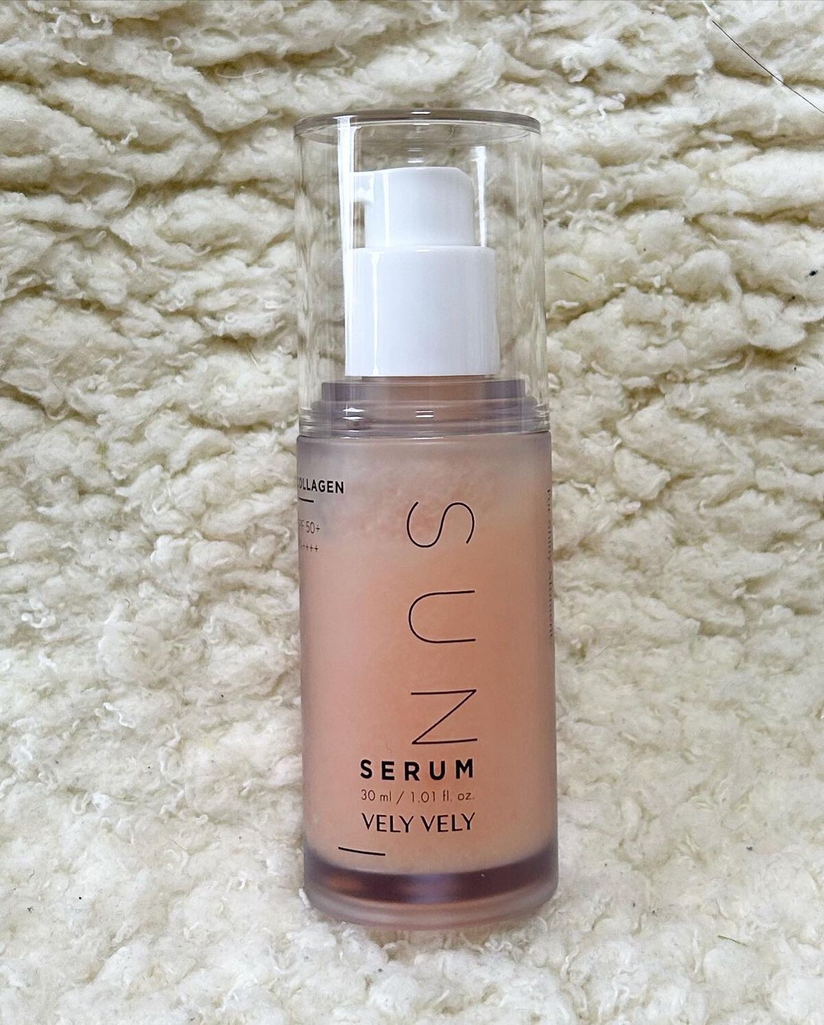 ハリケアコラーゲンサンセラム/VELY VELY/日焼け止めジェルを使ったクチコミ（1枚目）