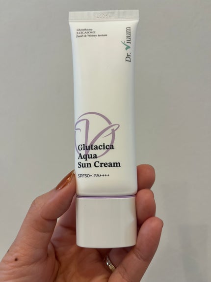 グルタシカ Aサンクリーム/Dr.Viuum/日焼け止めクリームを使ったクチコミ(4枚目)