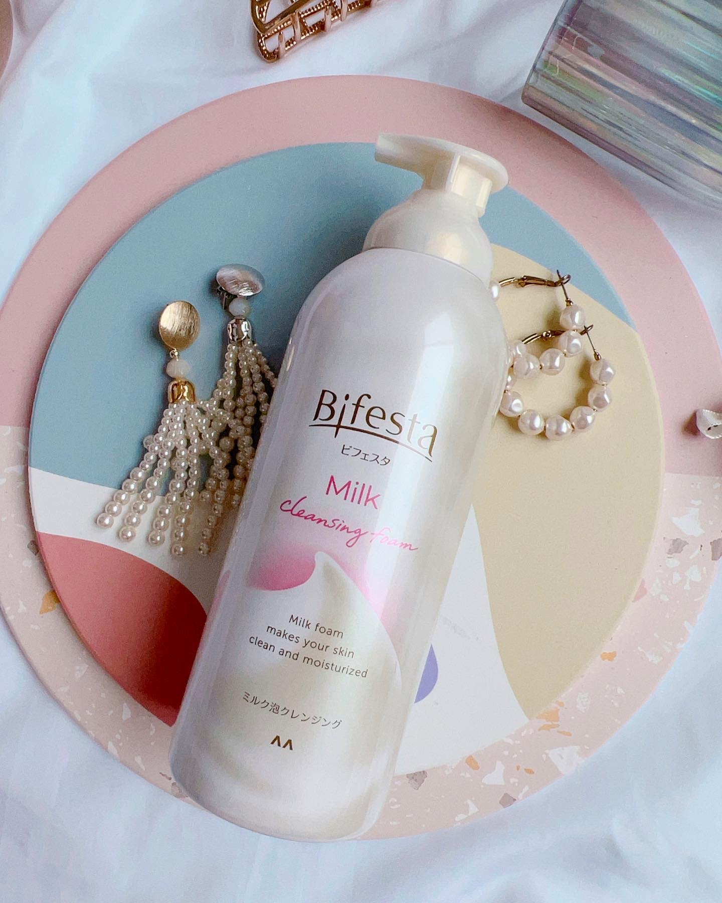 もっちりミルク泡クレンジング/ビフェスタ/クレンジングを使ったクチコミ（3枚目）