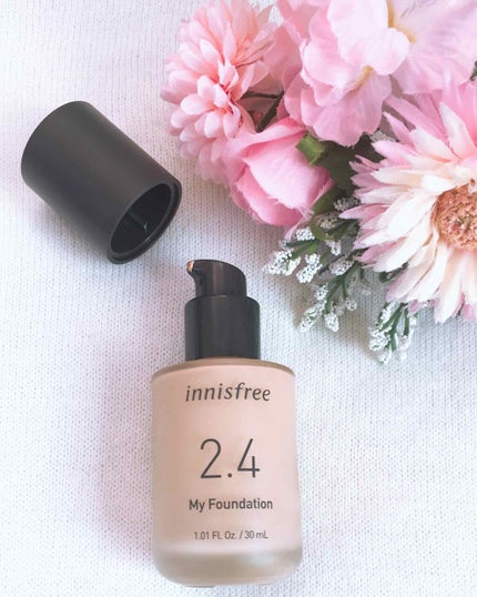 マイファンデーション/innisfree/リキッドファンデーションを使ったクチコミ(2枚目)