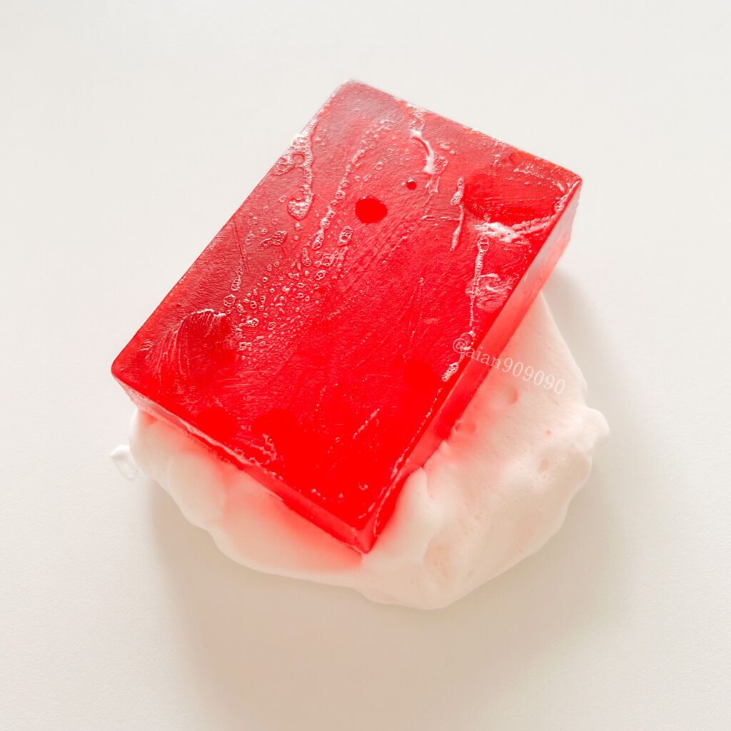 ピールソープ AHA/プラスキレイ/洗顔石鹸を使ったクチコミ(4枚目)