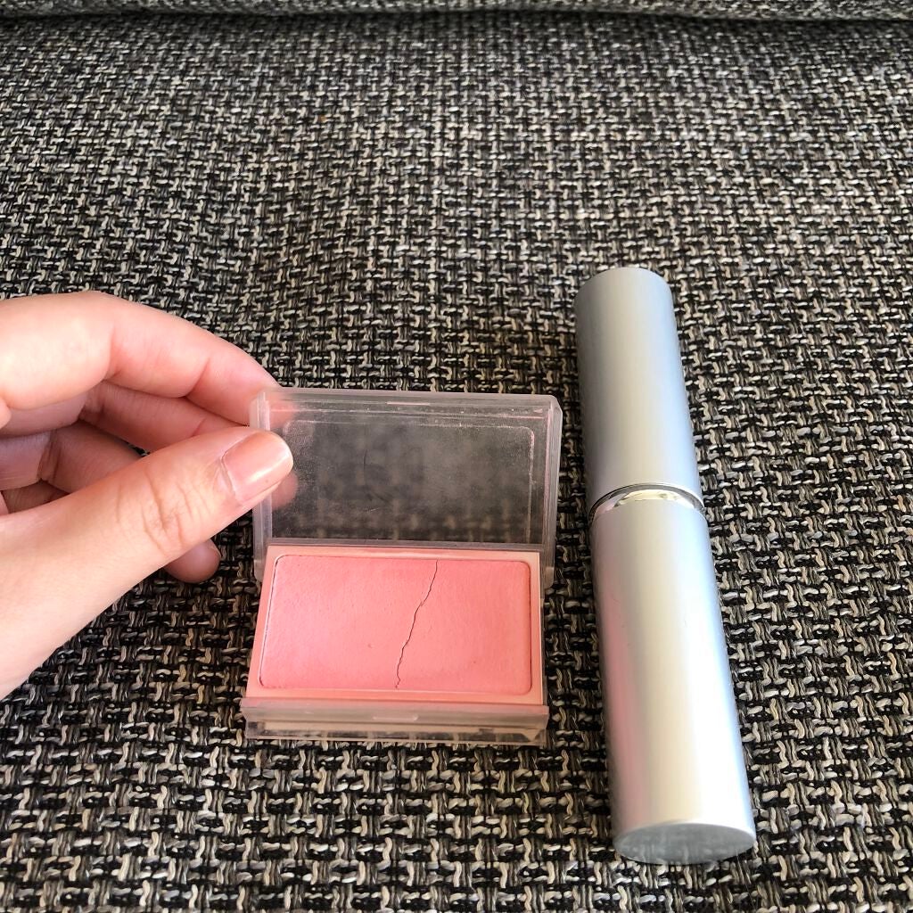 携帯用チークブラシ/無印良品/メイクブラシを使ったクチコミ(1枚目)