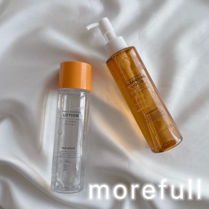 ナノバブルクレンジングリキッド/morefull /オイルクレンジングを使ったクチコミ(1枚目)