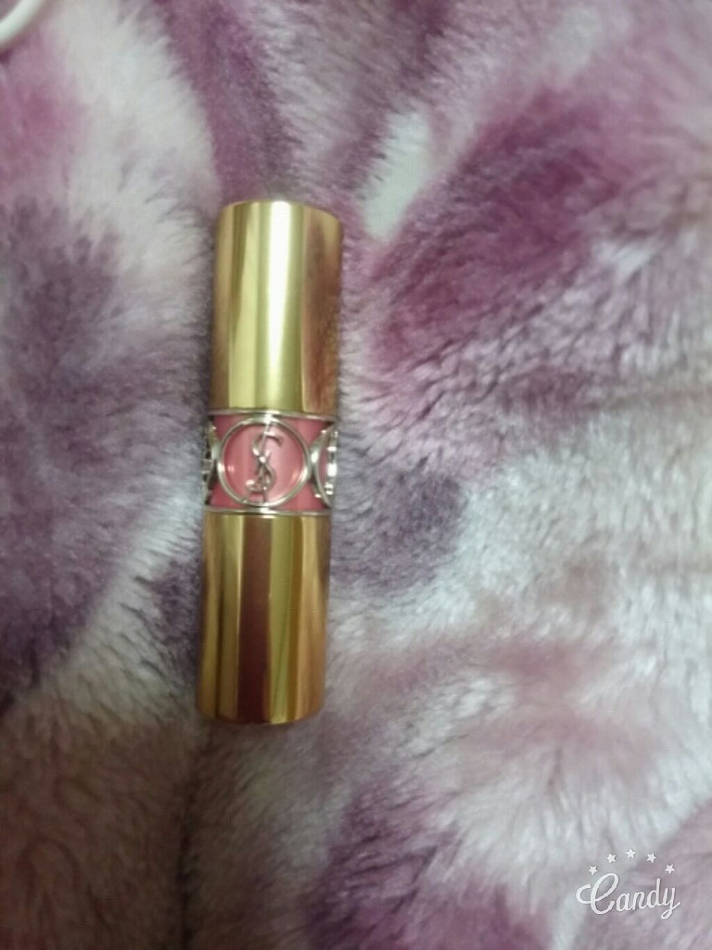 ルージュ ヴォリュプテ シャイン/YVES SAINT LAURENT BEAUTE/口紅を使ったクチコミ(1枚目)