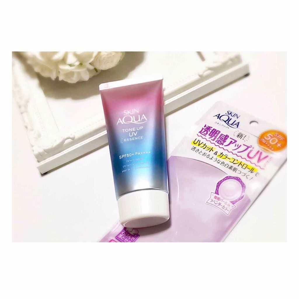 スキンアクア トーンアップUVエッセンス/スキンアクア/日焼け止めクリームを使ったクチコミ（1枚目）