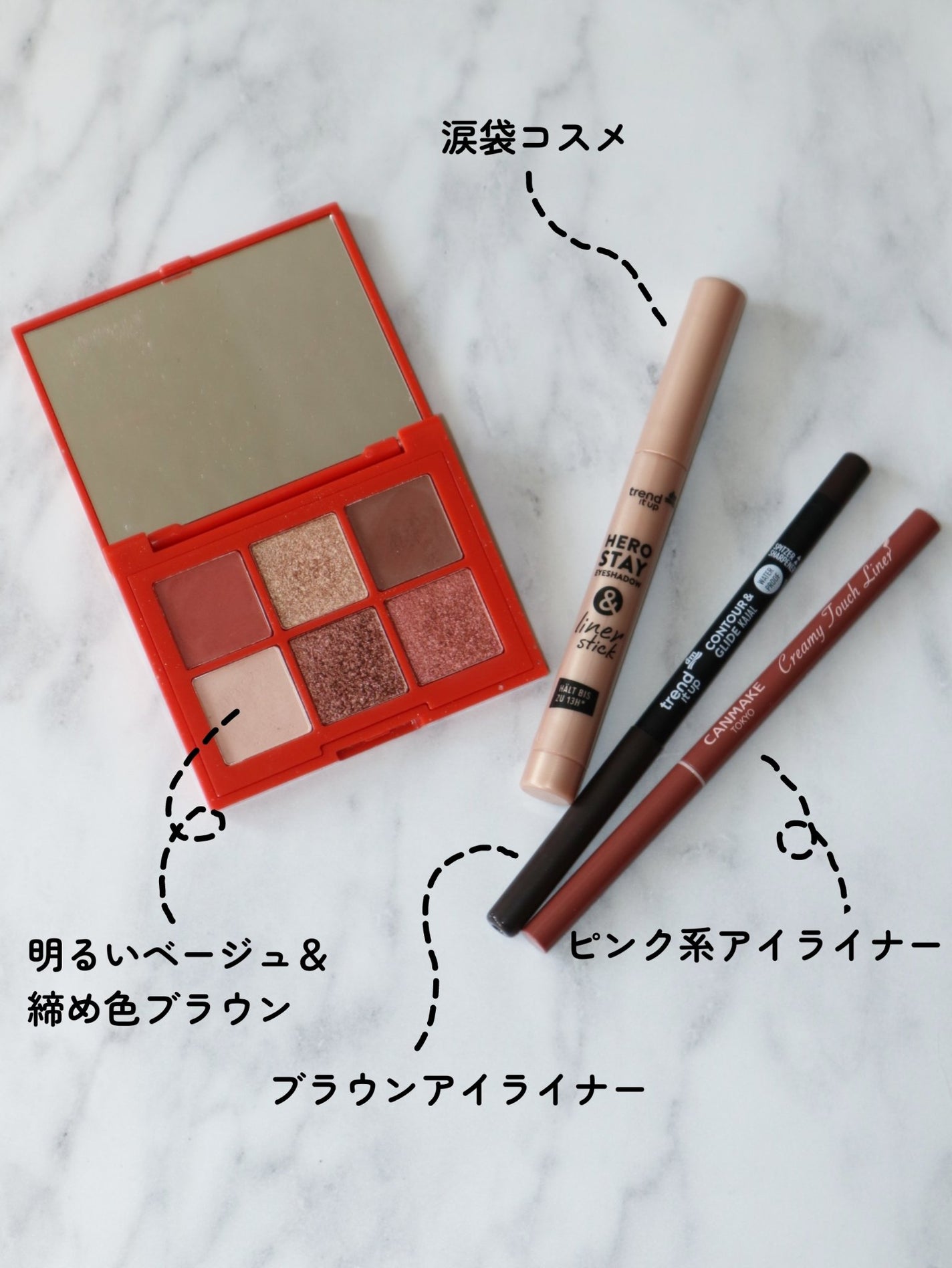 ぬこ on LIPS 「初心者さんでも簡単にできるナチュラルメイクです🔰◆必要なコスメ..」(2枚目)