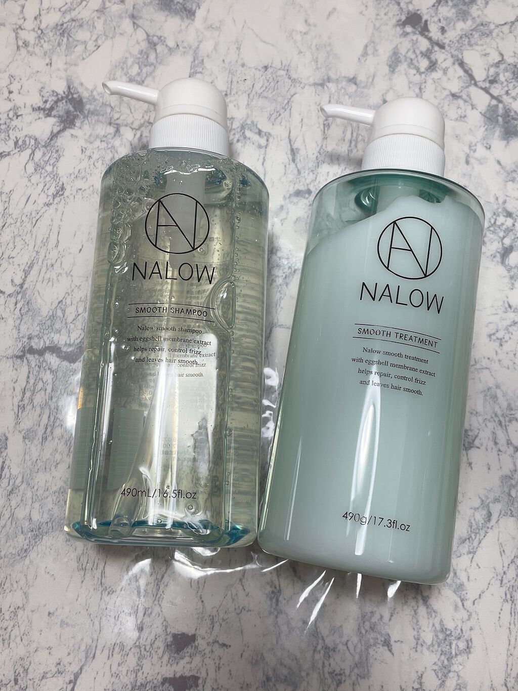 スムースシャンプー／トリートメント/NALOW/市販シャンプーを使ったクチコミ（1枚目）