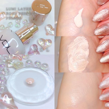 LUMILAYER ROSY PERFECT PRIMER (ルミレイヤーロージーパーフェクトプライマー)/VDL/化粧下地を使ったクチコミ(2枚目)