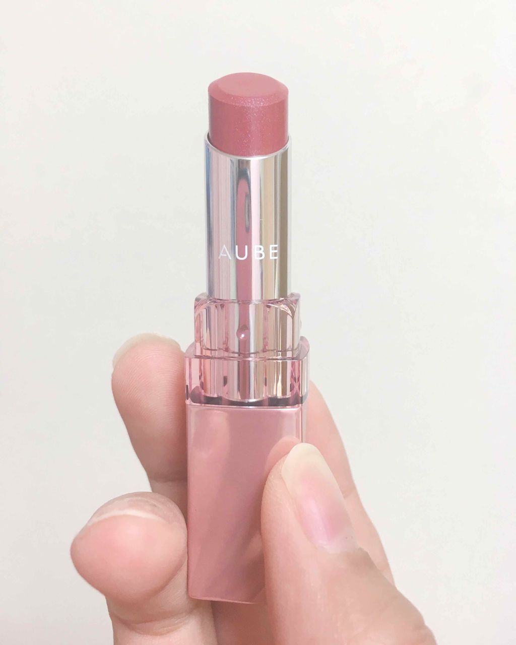 なめらか質感ひと塗りルージュ/AUBE/口紅を使ったクチコミ（2枚目）