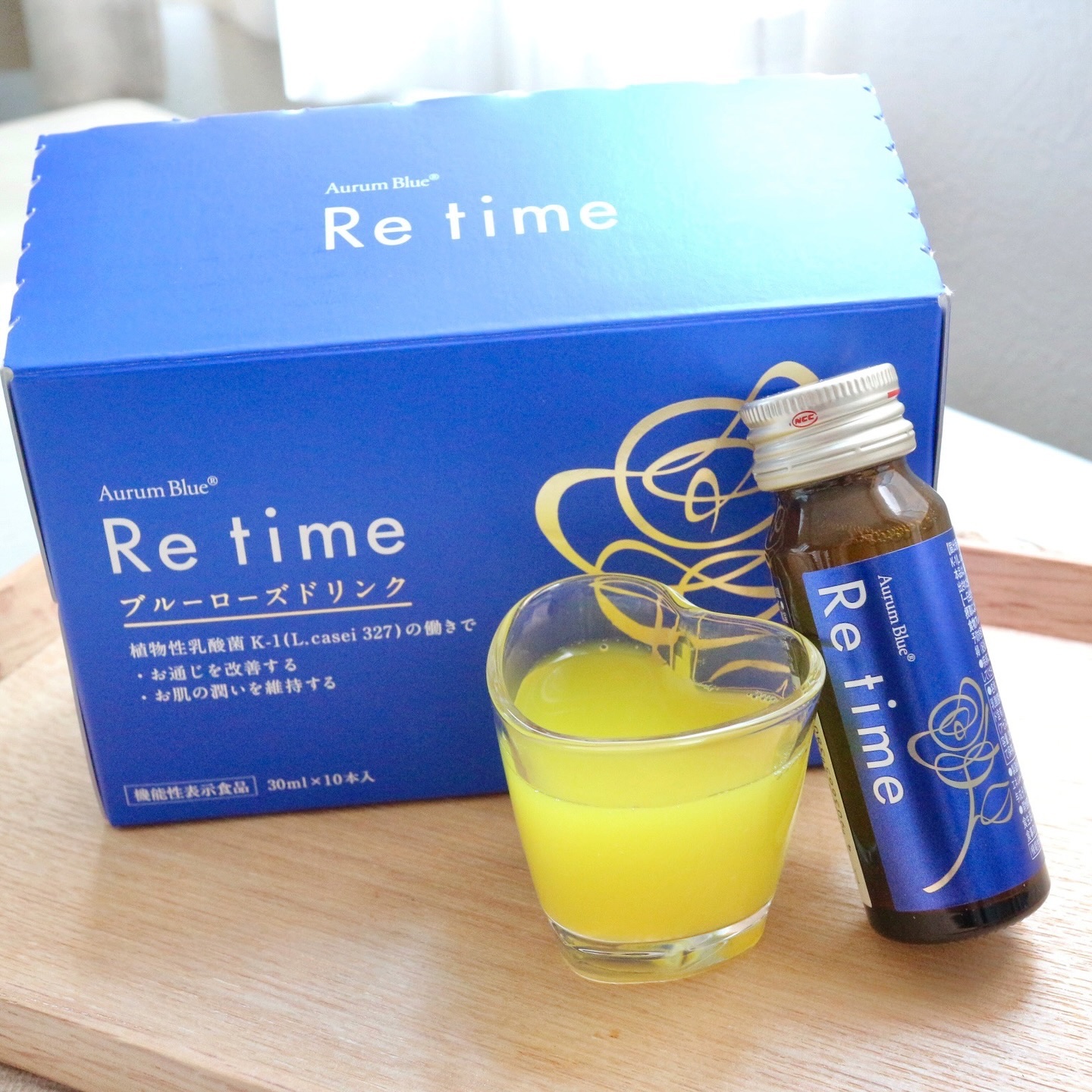 Re time ブルーローズドリンク/オーラムブルー/美容ドリンクを使ったクチコミ（1枚目）