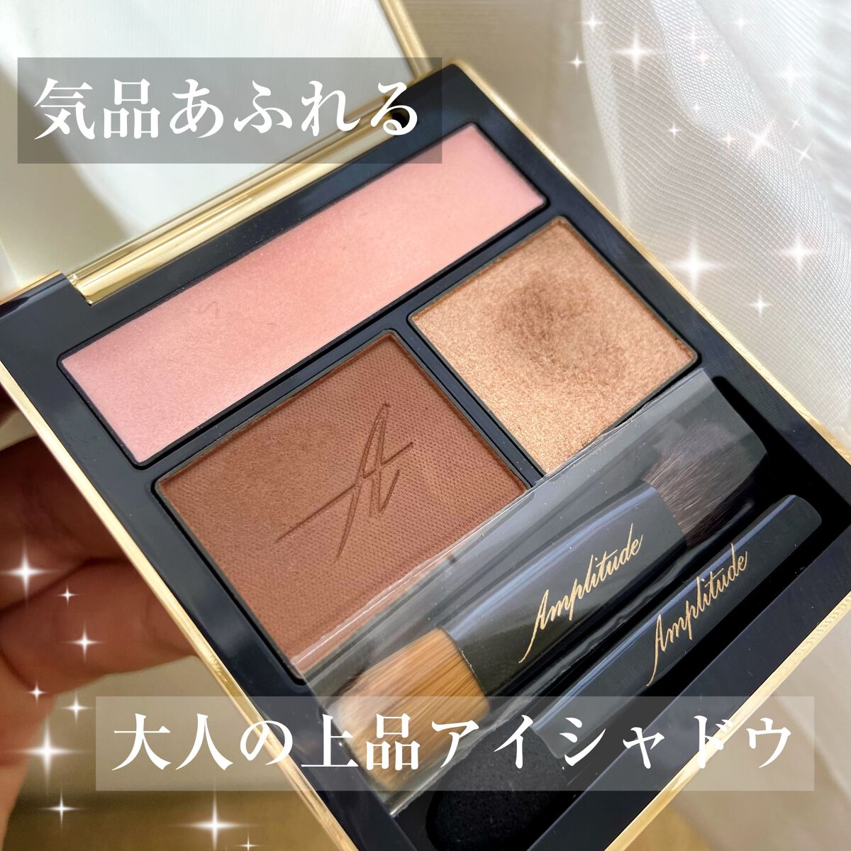 コンスピキュアス アイズ/Amplitude/アイシャドウパレットを使ったクチコミ(1枚目)