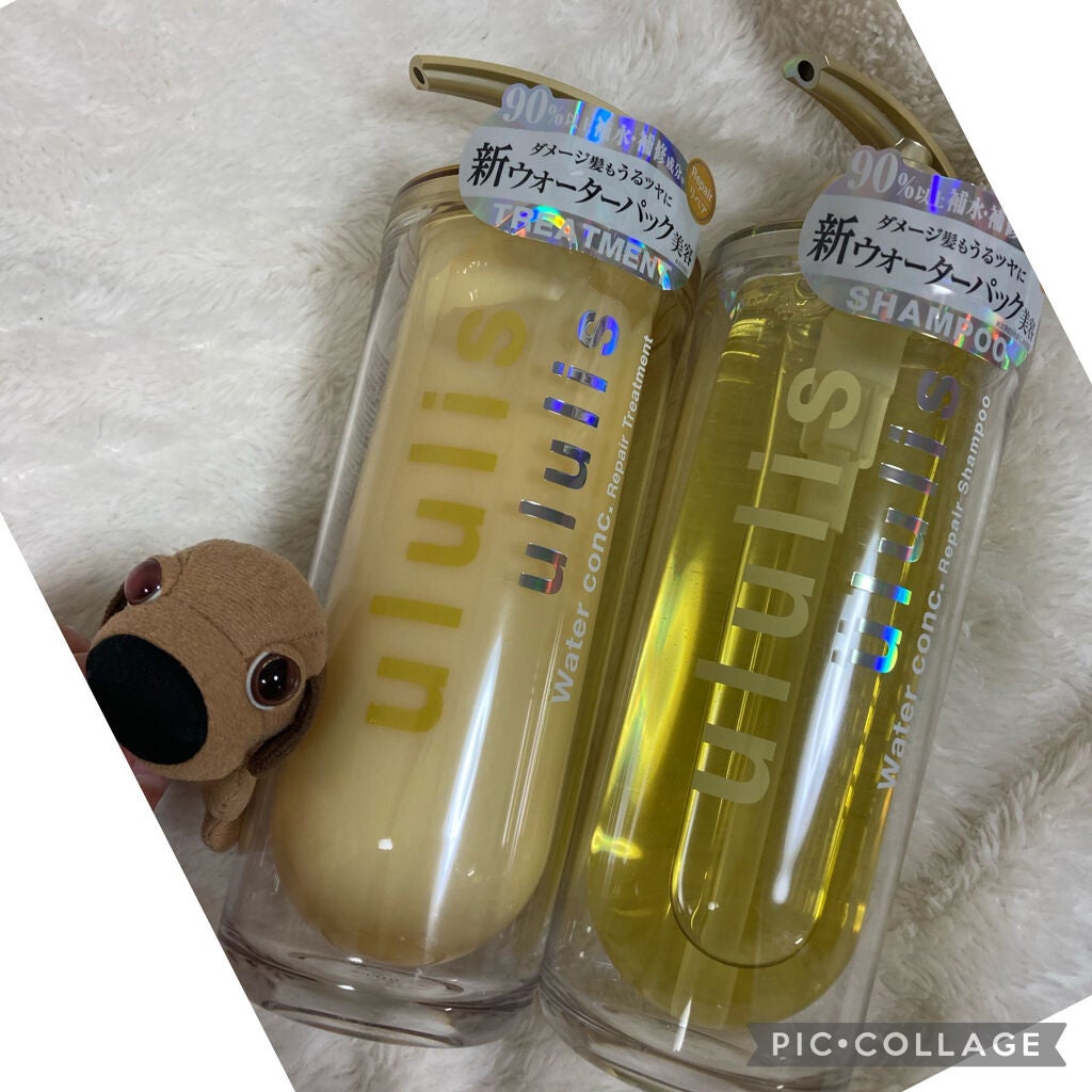 ウォーターコンク リペアシャンプー/ヘアトリートメント/ululis/シャンプー・コンディショナーを使ったクチコミ(1枚目)