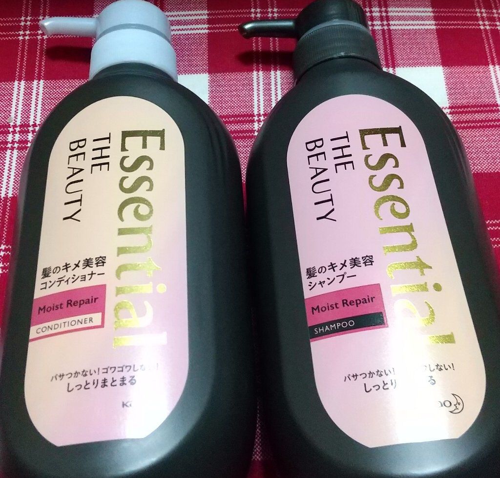 THE BEAUTY 髪のキメ美容シャンプー/コンディショナー<モイストリペア> /エッセンシャル/市販シャンプーを使ったクチコミ(1枚目)