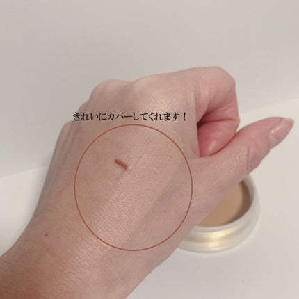 フィットカバー ファンデーション/クエリー/クリーム・エマルジョンファンデーションを使ったクチコミ(2枚目)