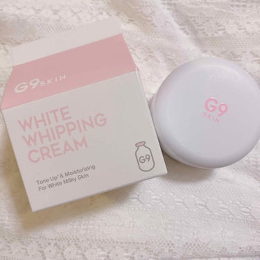 WHITE WHIPPING CREAM(ウユクリーム)/G9SKIN/化粧下地を使ったクチコミ（1枚目）