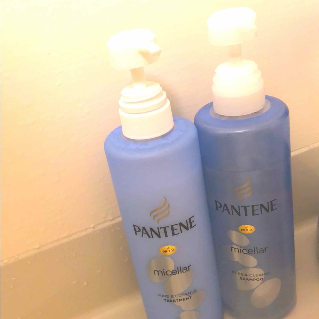 ミセラーシリーズ ピュア&クレンズ シャンプー/トリートメント/パンテーン/市販シャンプーを使ったクチコミ(1枚目)