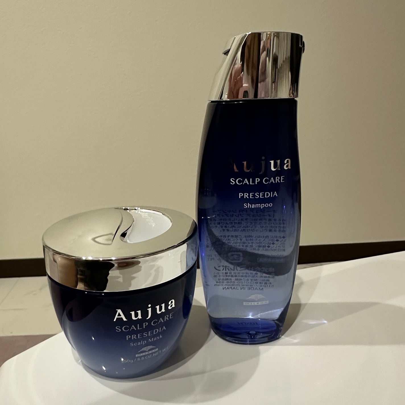 Aujua スカルプケア プレシディア スカルプマスク 500g リン 試してみた】オージュア オージュア プレセディア スカルプ