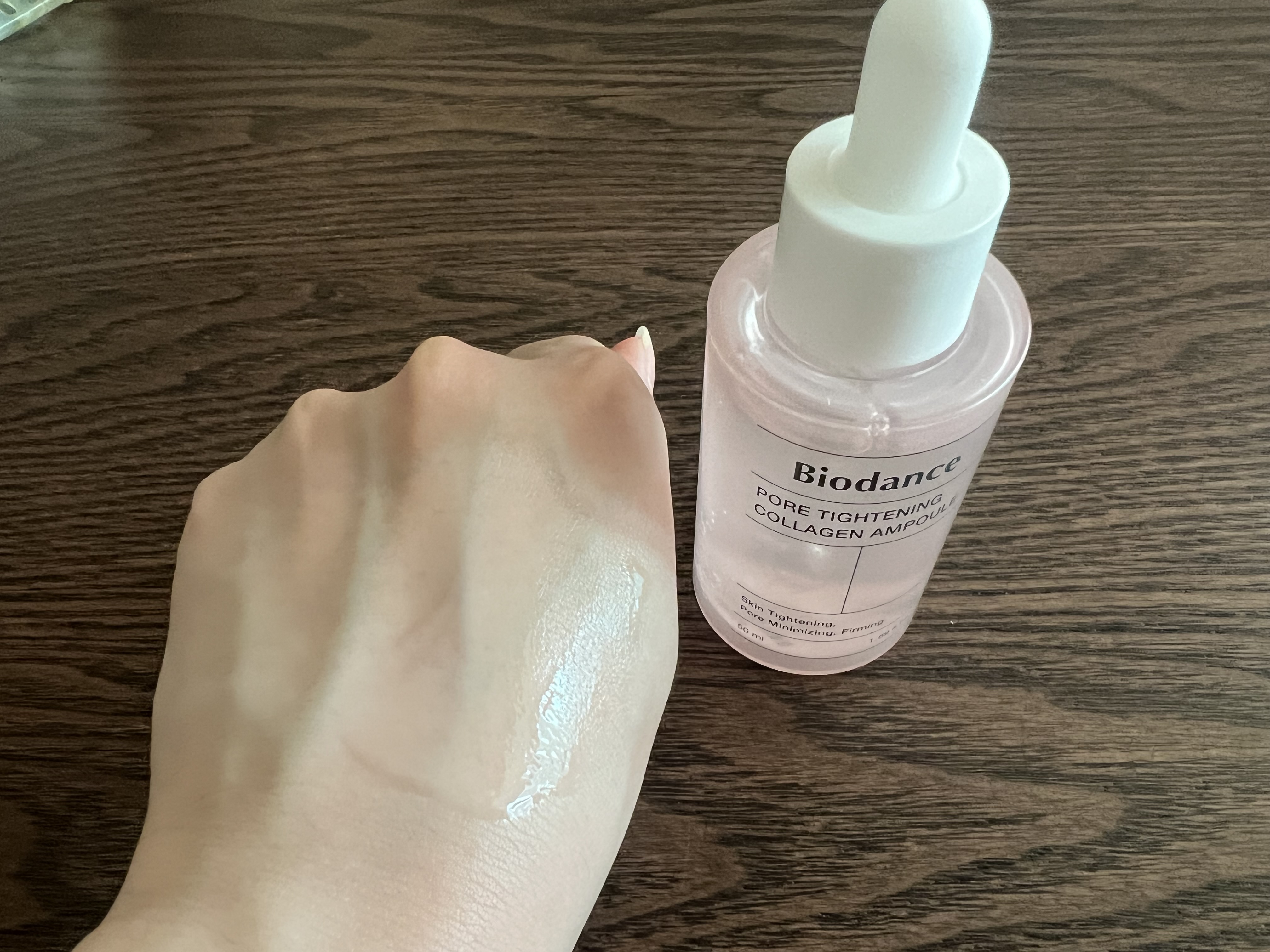 ポアタイトニングコラーゲンアンプル/Biodance/美容液を使ったクチコミ（1枚目）