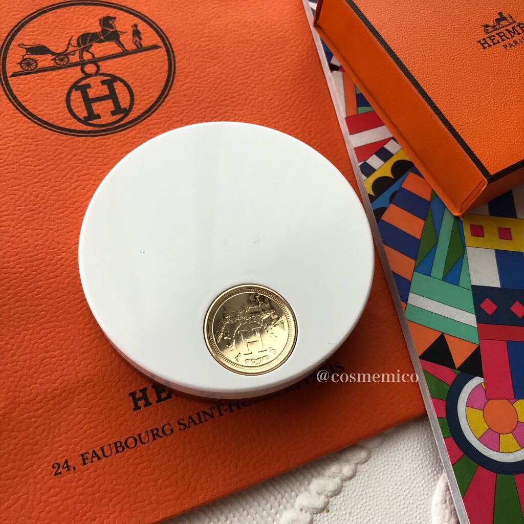 ローズ・エルメス ファー ア ジュ プードル ソワユーズ/エルメス/パウダーチークを使ったクチコミ（2枚目）