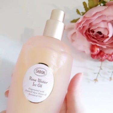 ローズウォーターインオイル/SABON/ミスト状化粧水を使ったクチコミ（3枚目）