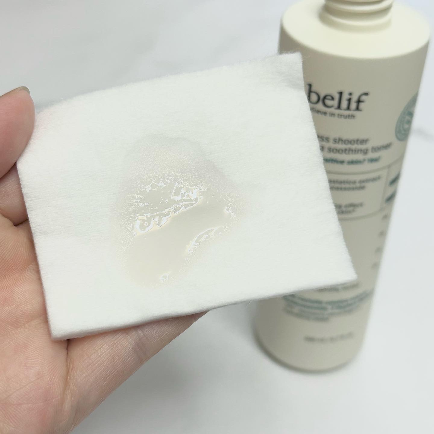 ストレスシューターシカスージングトナー /belif/化粧水を使ったクチコミ（3枚目）