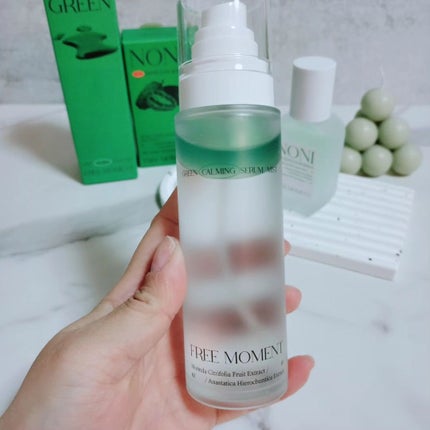 グリーンカーミングセラムミスト/Free Moment /ミスト状化粧水を使ったクチコミ(2枚目)