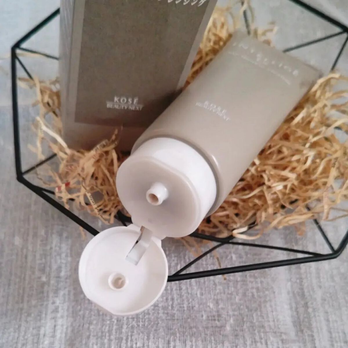 クレイ Ｗ クレンズ/アンテリージェEX/クレンジングクリームを使ったクチコミ（2枚目）