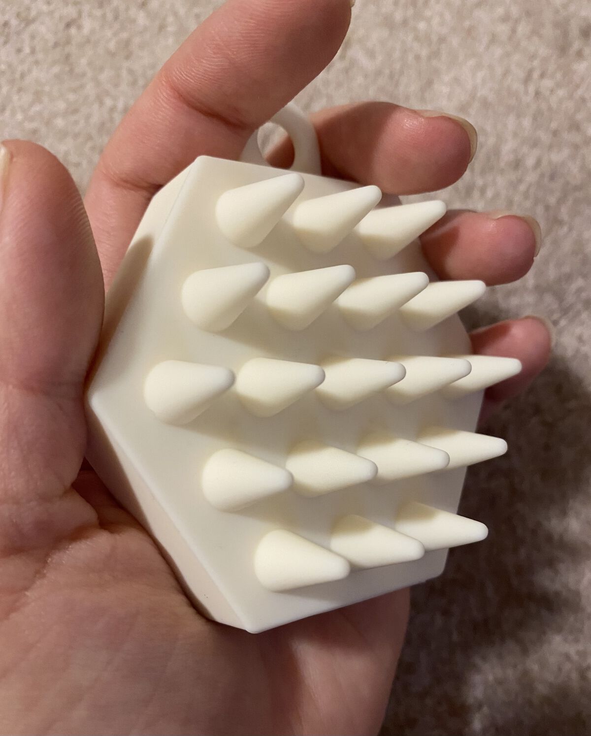 ヘッドスパブラシ ソフト /ハニーク/スカルプブラシを使ったクチコミ（2枚目）