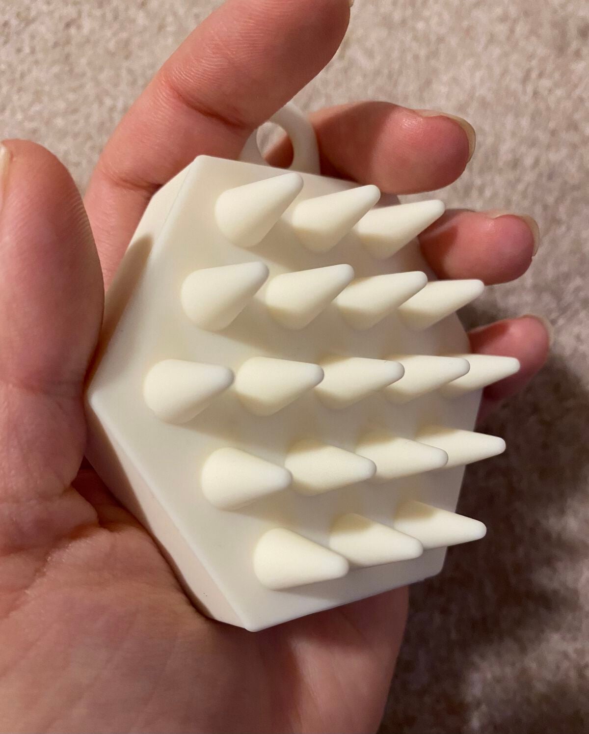 ヘッドスパブラシ ソフト /ハニーク/スカルプブラシを使ったクチコミ(2枚目)