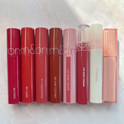 グラスティングウォーターティント 韓服エディション/rom&nd/リップティントを使ったクチコミ(3枚目)