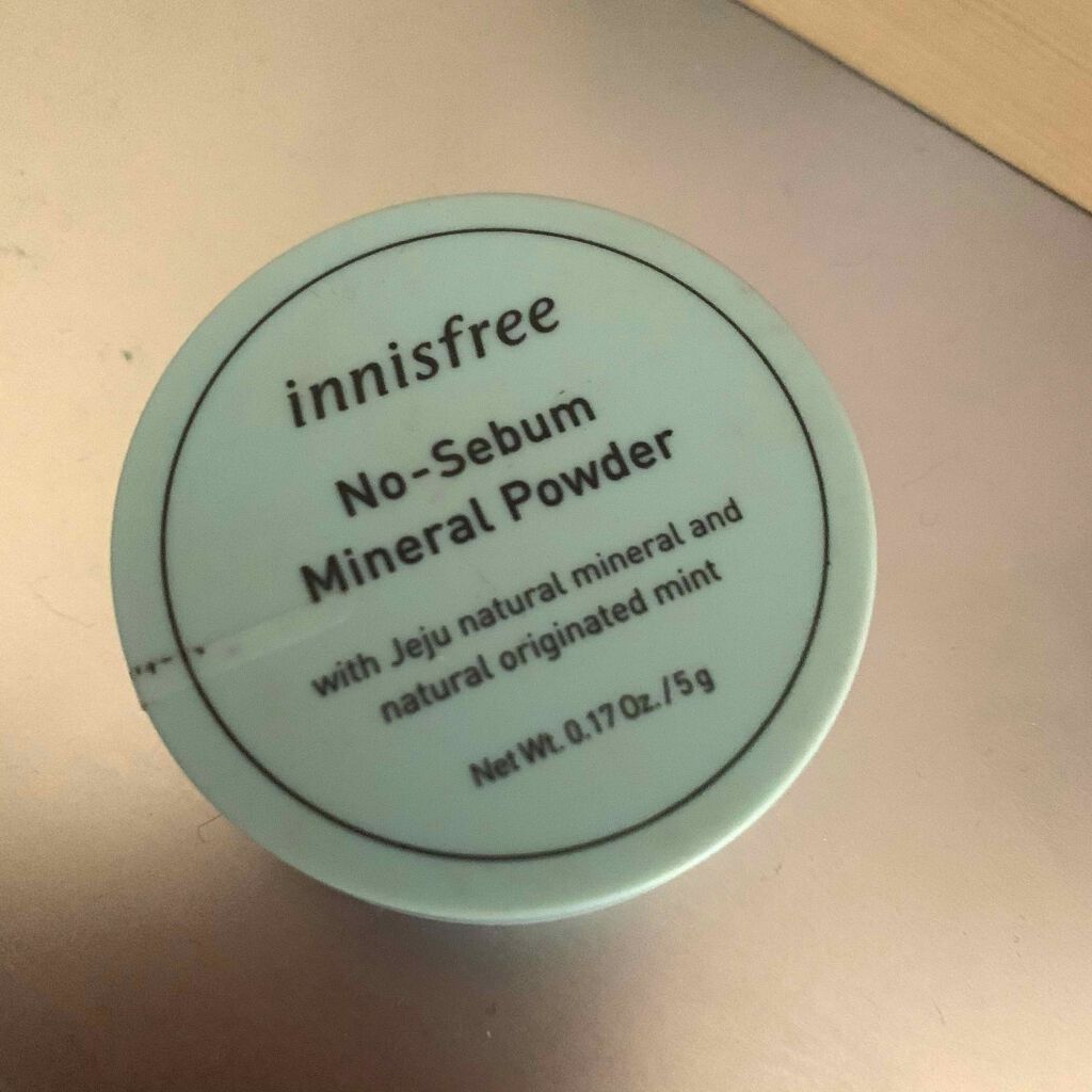 ノーセバム ミネラルパウダー/innisfree/ルースパウダーを使ったクチコミ（1枚目）