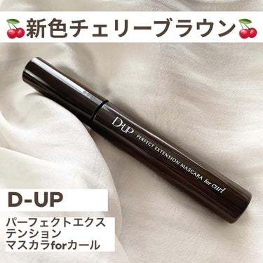 パーフェクトエクステンション マスカラ for カール/D-UP/マスカラを使ったクチコミ（1枚目）