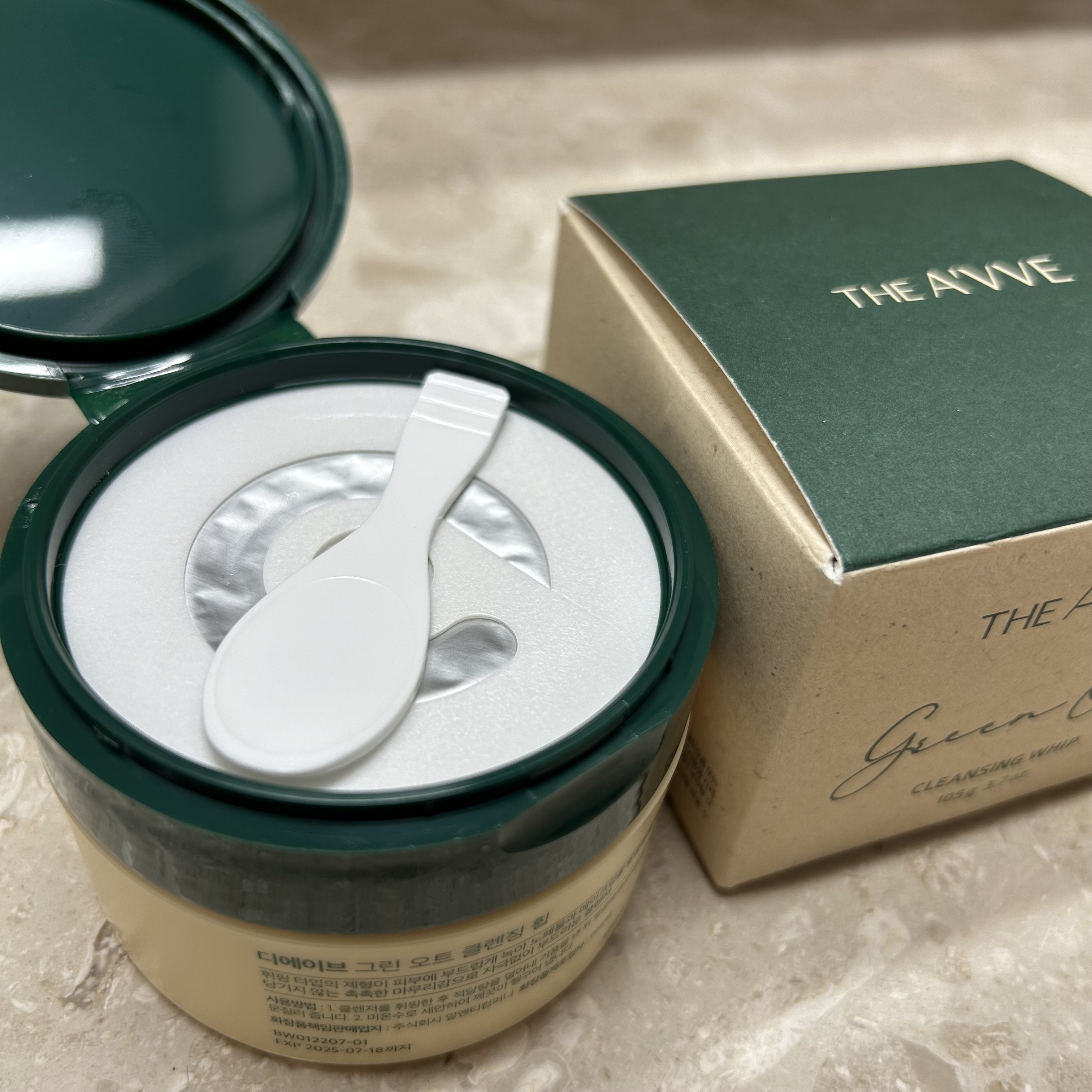 グリーンオートクレンジングホイップ/THE A'VVE/その他洗顔料を使ったクチコミ（2枚目）