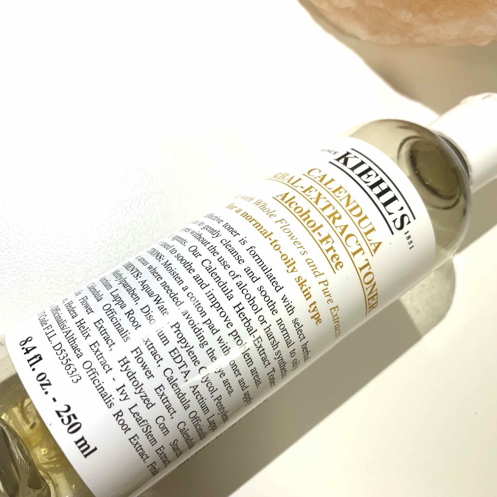 キールズ ハーバル トナー CL アルコールフリー/Kiehl's/化粧水を使ったクチコミ(1枚目)