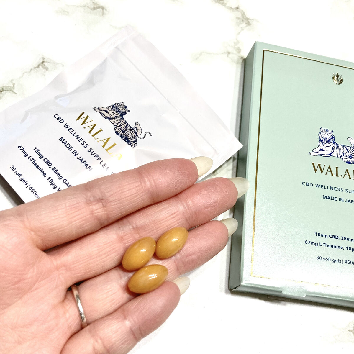 CBD ウェルネスサプリメント/WALALA/健康サプリメントを使ったクチコミ（2枚目）