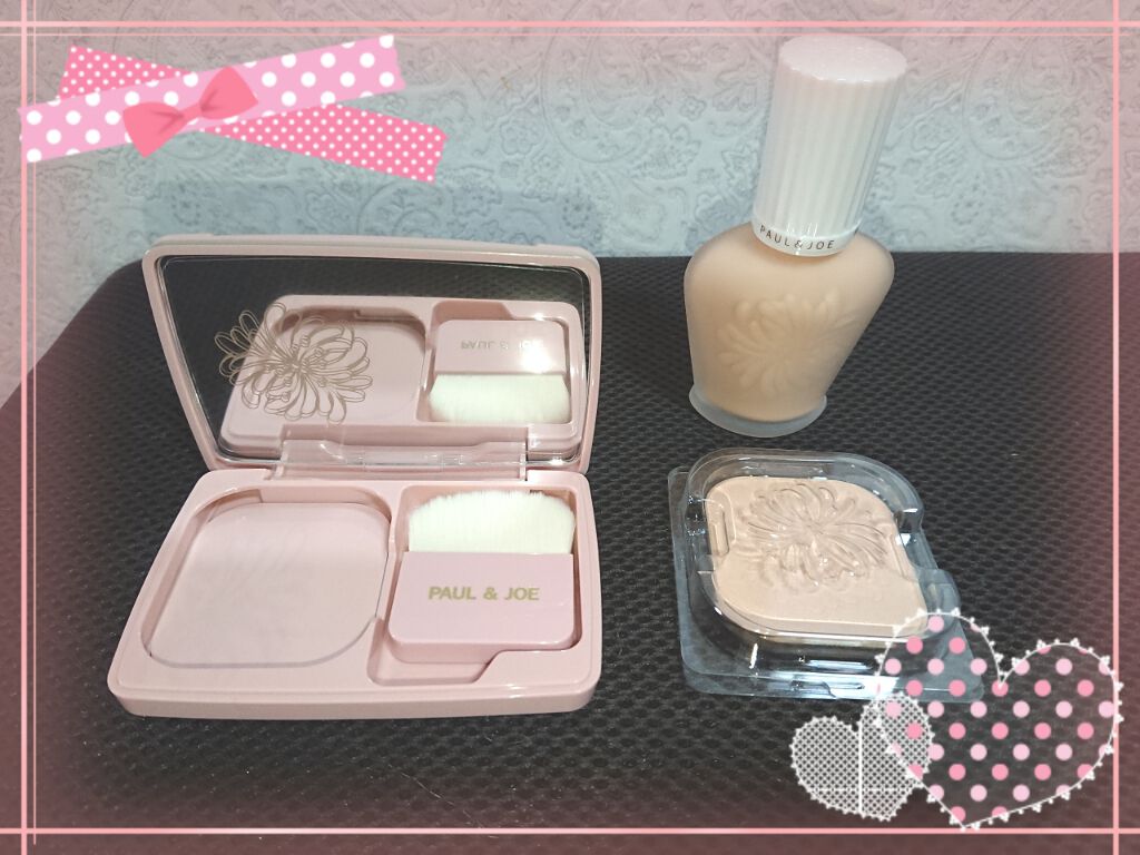 ヴェール ファンデーション/PAUL & JOE BEAUTE/パウダーファンデーションを使ったクチコミ（2枚目）