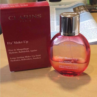 フィックス メイクアップ/CLARINS/ミスト状化粧水を使ったクチコミ（1枚目）