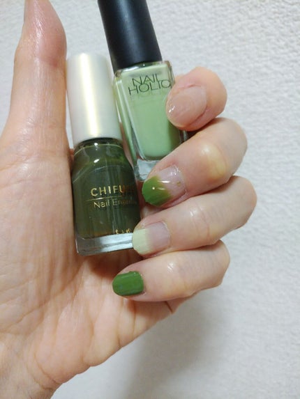 ネイルホリック Milky color GR709/ネイルホリック/マニキュアを使ったクチコミ(1枚目)