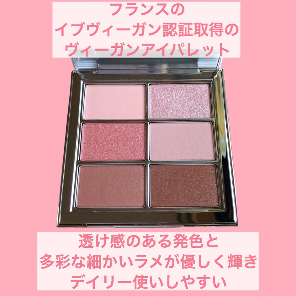 アイ ヴィーガン シアーパレット/AMUSE/アイシャドウパレットを使ったクチコミ(5枚目)