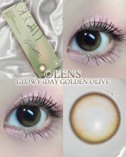 Glowy 1day/OLENS/ワンデー(1DAY)カラコンを使ったクチコミ(1枚目)