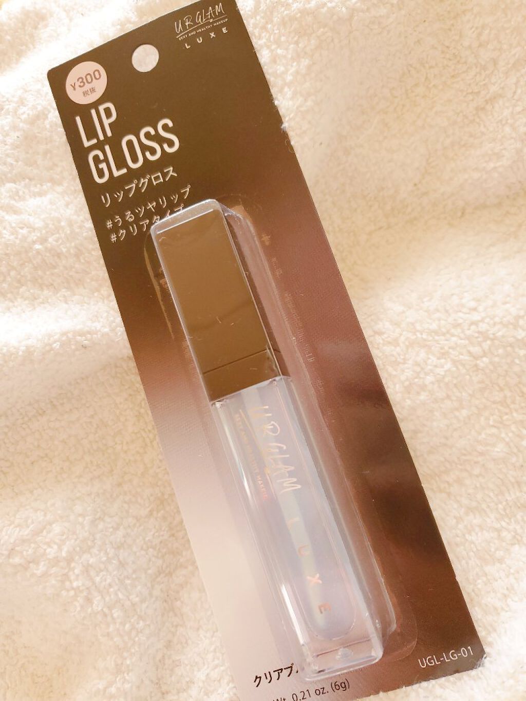 UR GLAM LUXE　TINT LIP GLOSS/U R GLAM/リップグロスを使ったクチコミ（1枚目）