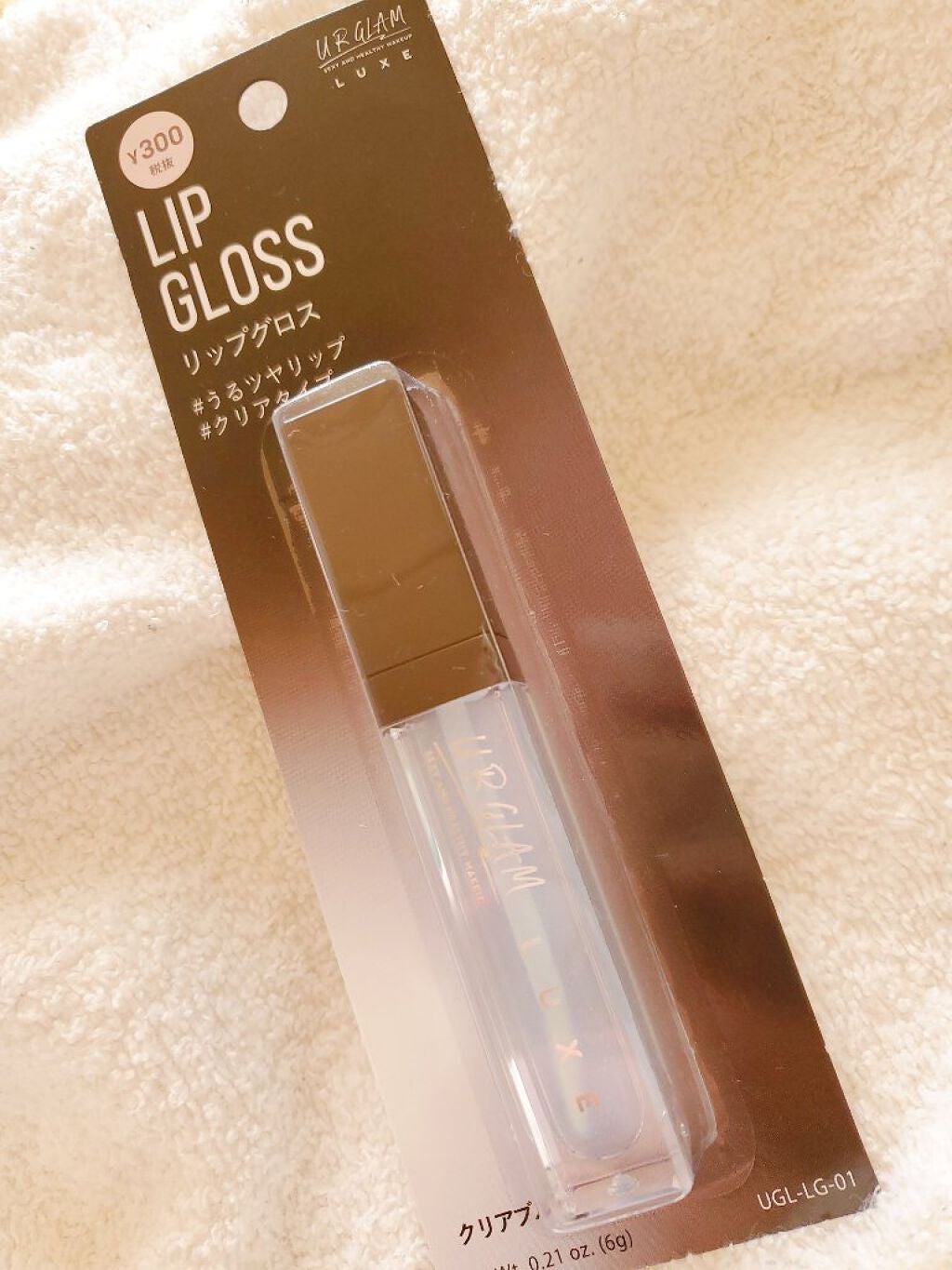 UR GLAM LUXE TINT LIP GLOSS/U R GLAM/リップグロスを使ったクチコミ(1枚目)