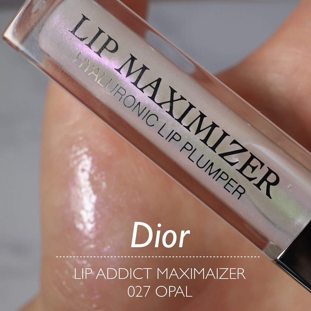 【旧】ディオール アディクト リップ マキシマイザー 027 オパール (数量限定色)（生産終了）/Dior/リップグロスを使ったクチコミ（1枚目）