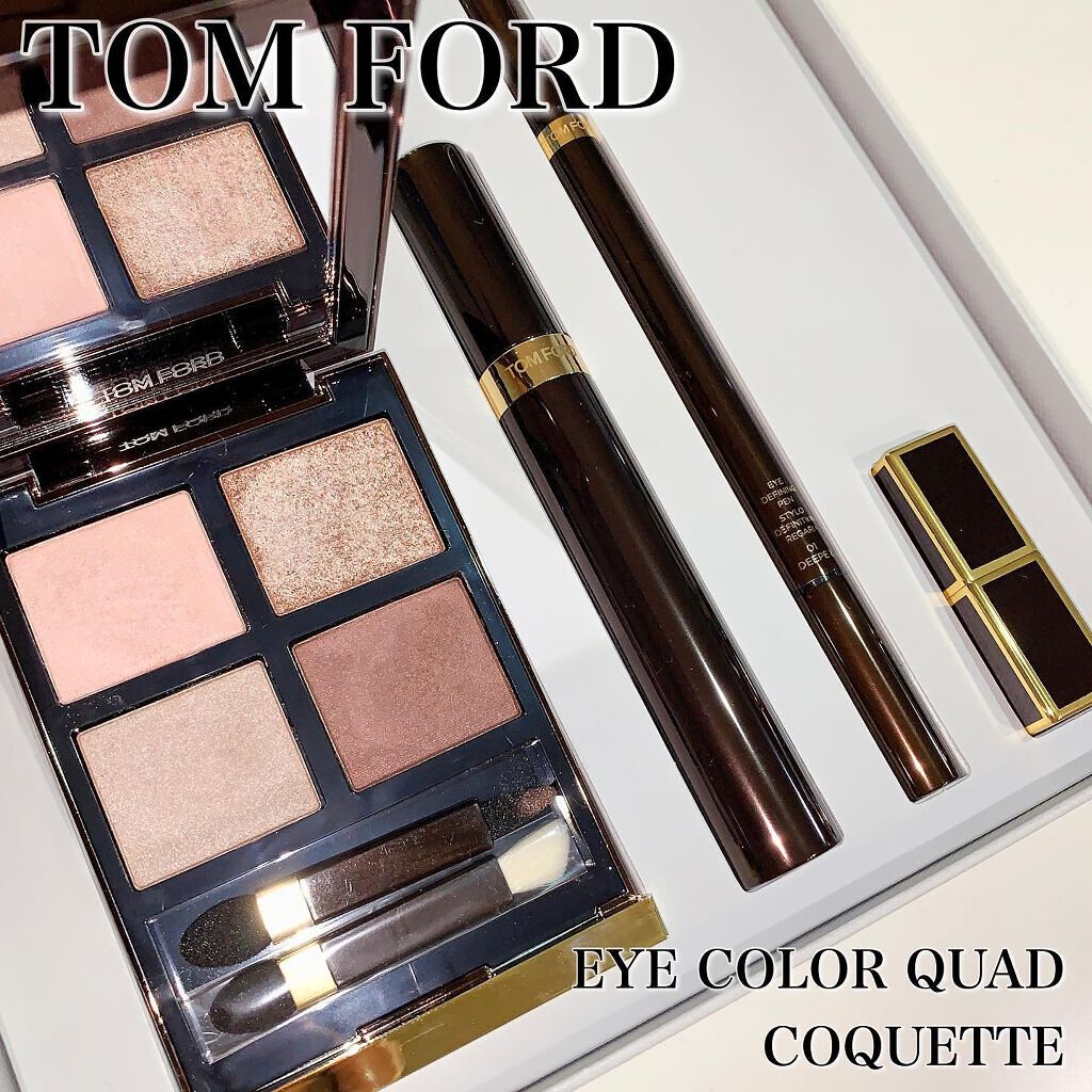 アイ カラー クォード/TOM FORD BEAUTY/アイシャドウパレットを使ったクチコミ(1枚目)