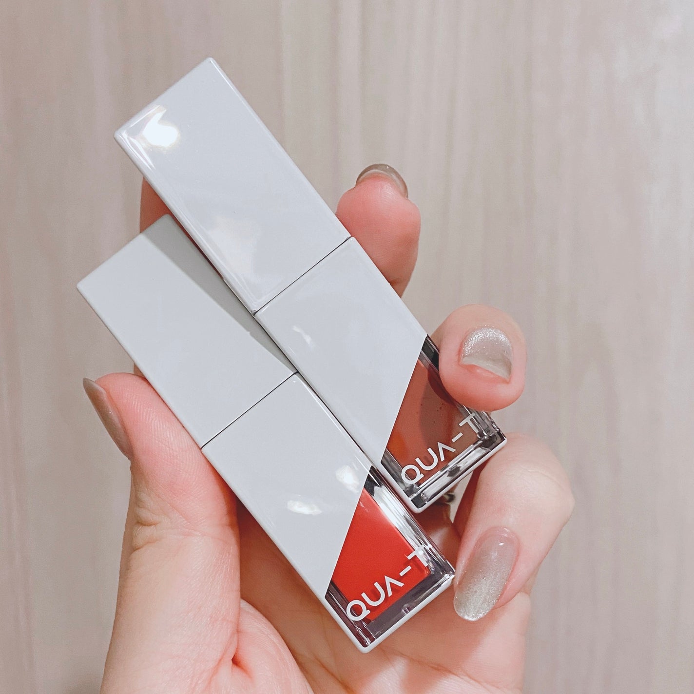 ザグラスタトゥーティント/QUA-T/リップティントを使ったクチコミ(2枚目)